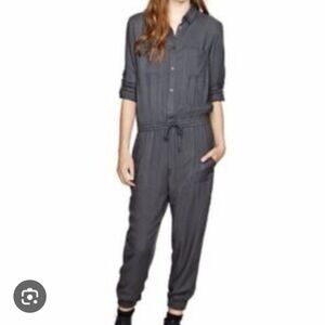 ARITZIA TALULA I M Steel Gray Jumpsuit I 100% Rayon